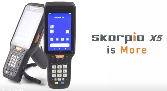 重磅來襲|Skorpio X5移動終端 - 增強可追溯性，提高生產(chǎn)力！